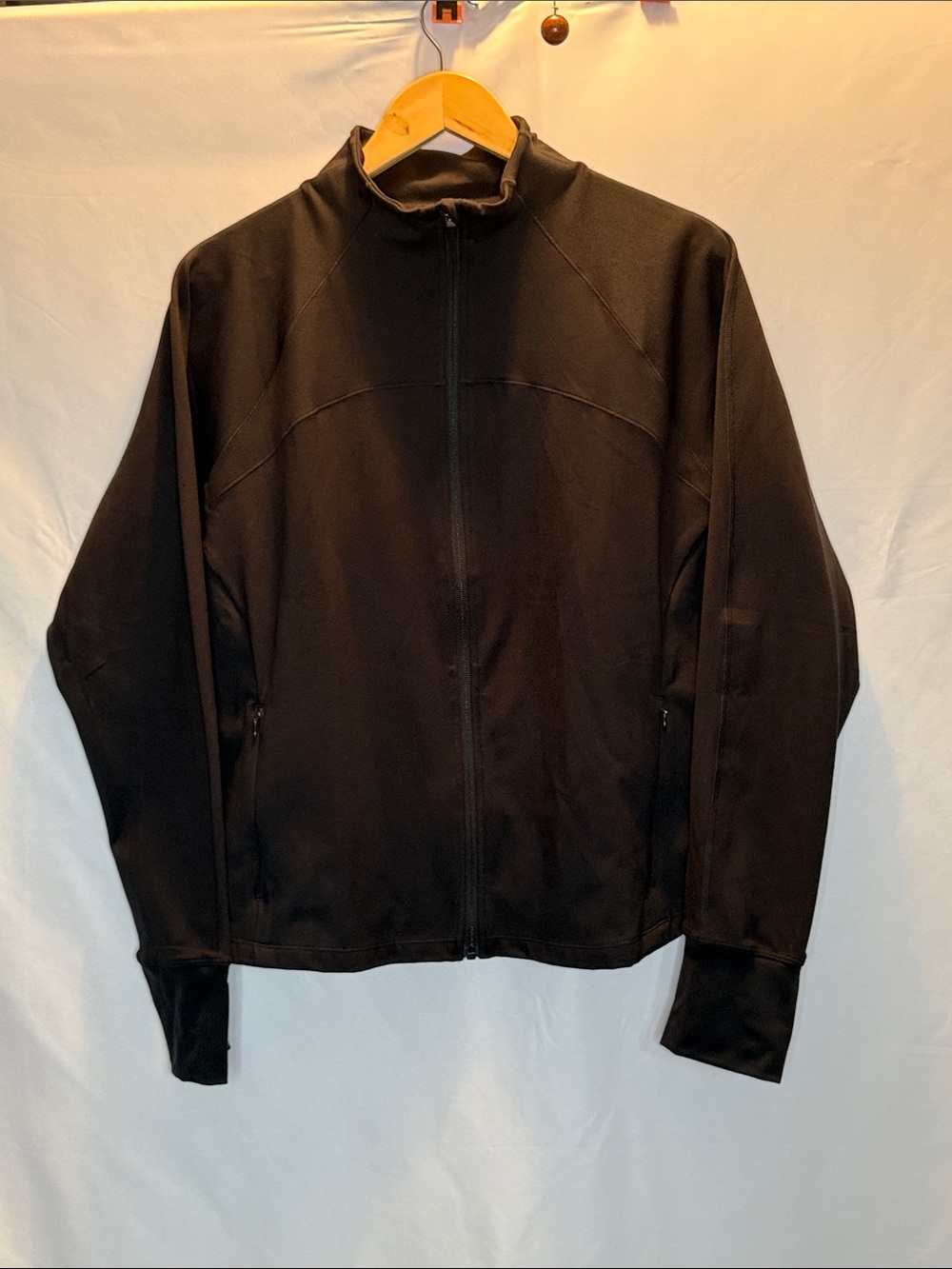Danskin Women Black Full-Zip Performance Jacket